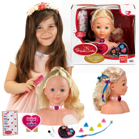 Coralie Baby Friseur Styling und Kämmen Kopf Puppe + Zubehör Klein 