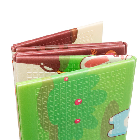 HUMBI Spielmatte Baby, Krabbelmatte, XPE Schaumstoff, Doppelseitig, Flatbar, Wasserdicht, Extra Größe, Teppich Babymatte, Rutschfest, 120x180 Giraffe Tiere