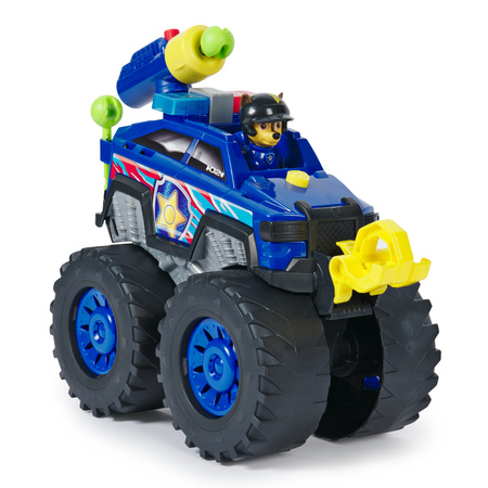 Paw Patrol Rescue Cruiser Großes Set blau Geländewagen Power Haulin Chase Light Sound