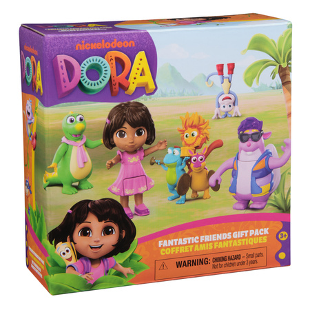 Dora Meets the World Set mit 5 Fantasie-Figuren