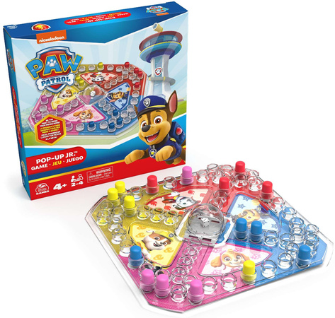 PAW Patrol Party Brettspiel Chinese Pop Up