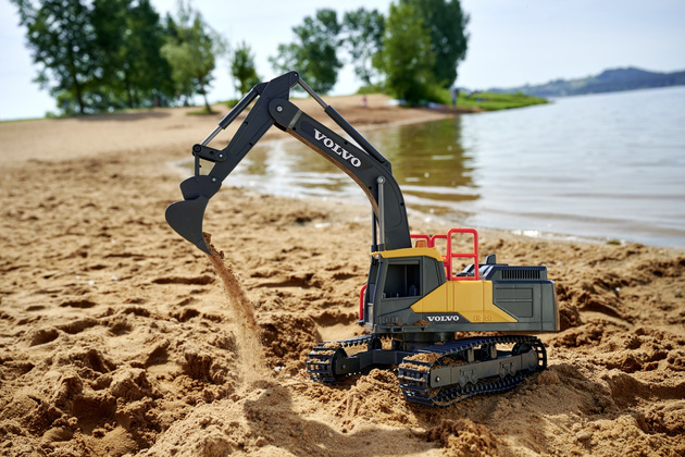 Ferngesteuerter Volvo Construction Bagger mit Licht und Ton