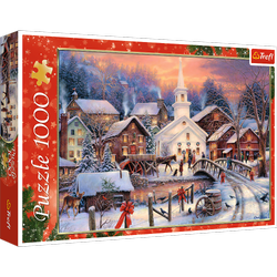 Puzzle 1000 Weiße Weihnachten
