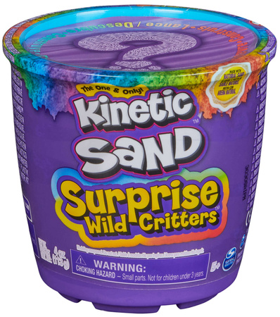 Kinetic Sand Surprise Wild Critters - Überraschungsset - Sand, Form, Figur