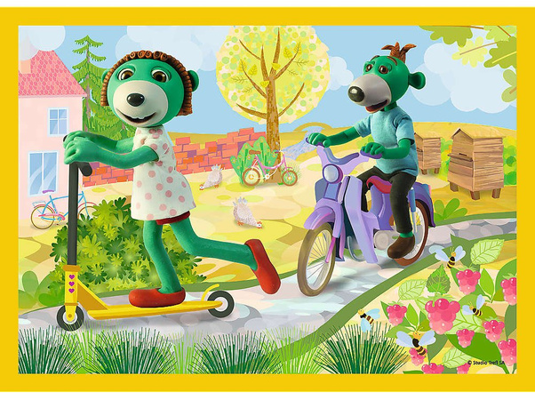 Trefl Puzzle 4in1 Der gemeinsame Spaß der Trefliks