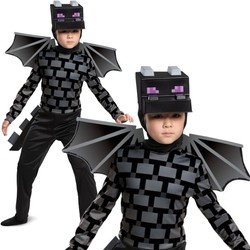 Minecraft Halloween Kostüm, Ender Dragon Borderlands Karnevalskostüm 109-126 cm (4-6 Jahre)