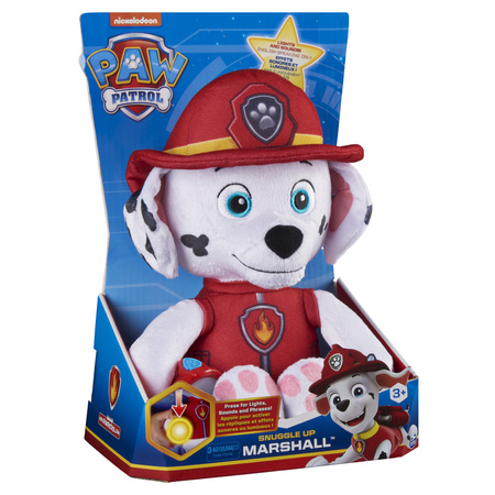 Paw Patrol Marshall sprechendes Maskottchen mit Taschenlampe Nachtlicht 29cm