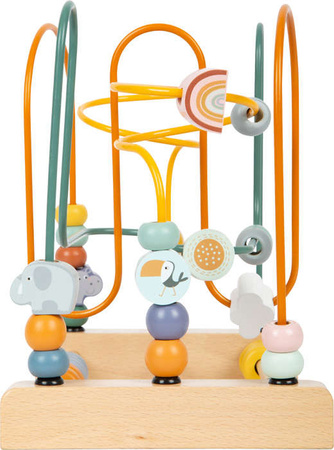 Kleiner Fuß Holz Perlen Labyrinth Safari