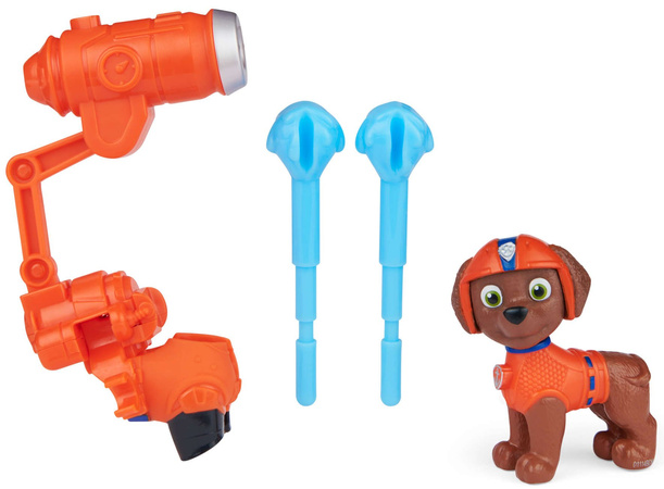 Paw Patrol Die Movie figur Zuma mit Abschussvorrichtung