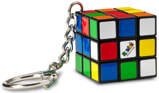 Original Rubik's Cube Rubik's Classic (Würfel + Schlüsselanhänger)