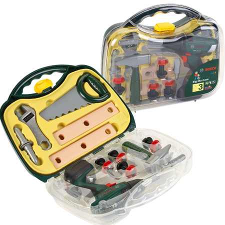 Klein Bosch Koffer mit Schraubendreher und Zubehör