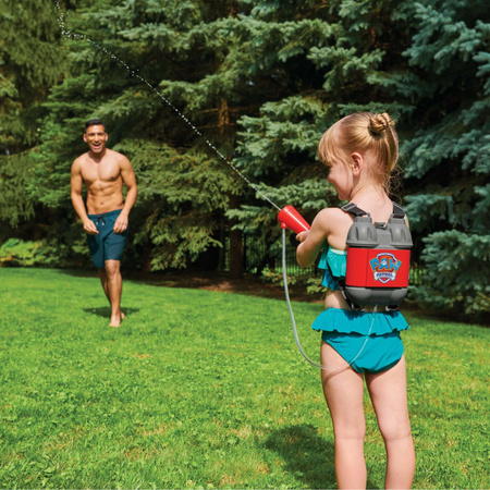 Paw Patrol verstellbarer Wasserrucksack mit Wasserpumpenpistole Water Pup Pack