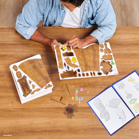 Puzzle 4D Build Marvel Infinity Gauntlet 3D Modell zum Zusammenbauen