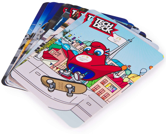 Tech Deck Set Competition Legends Paris 2024 8 Skateboards + Zubehör