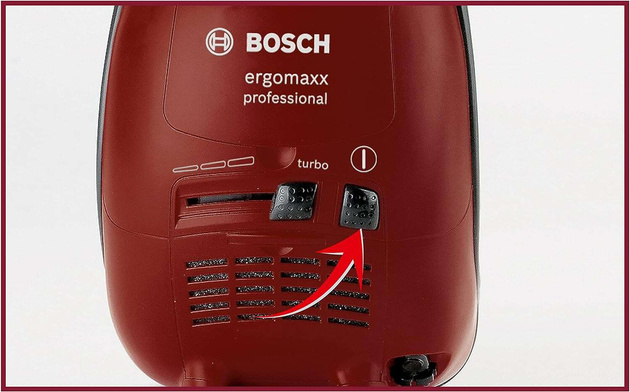 KLEIN Kinderstaubsauger rot kastanienbraun BOSCH