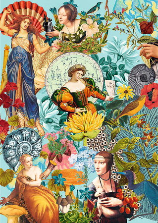 Puzzle 500 Teile Samt Soft Touch Quarantäne Moods UFT