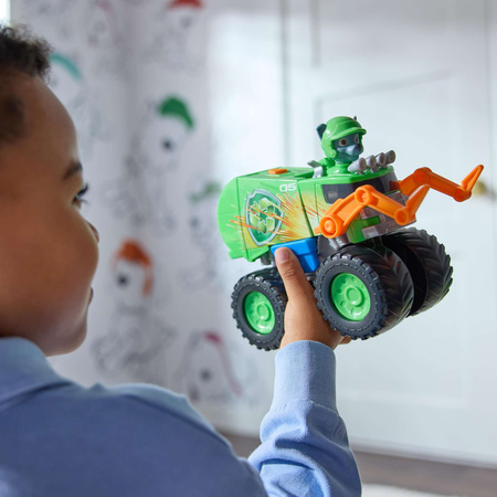 Paw Patrol Rescue Wheels Müllwagen + Rocky-Figur