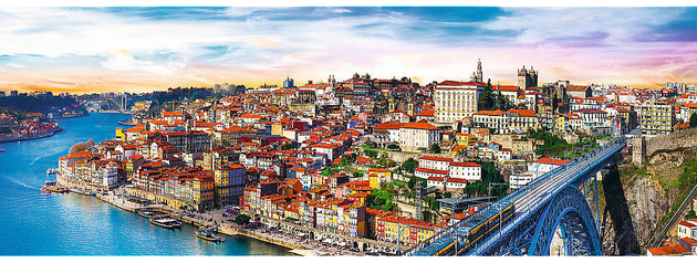 Puzzle Porto Portugal Rundblick 500 Elemente Trefl