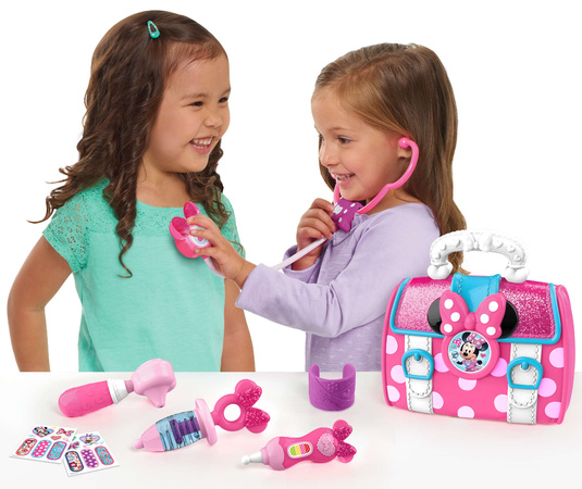 Minnie Maus// Minnie Mouse Großer Arztkoffer Erste-Hilfe-Kit 8-teilig Licht/Schall Disney