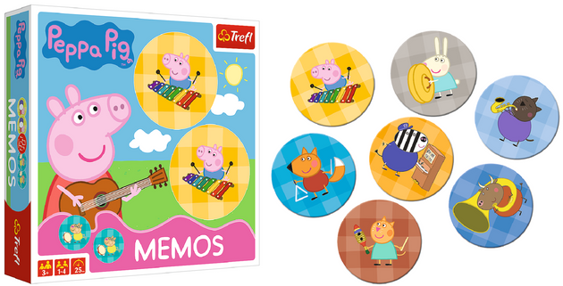 Trefl Memory-Spiel Memo Peppa Wutz