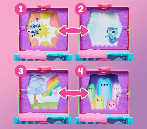 Gabby's Dollhouse Regenbogenmädchen Anziehsammlung