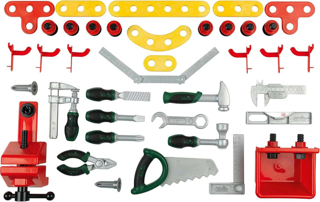 Große Bosch-Miniwerkstatt mit Werkzeug für Kinder Klein 8580