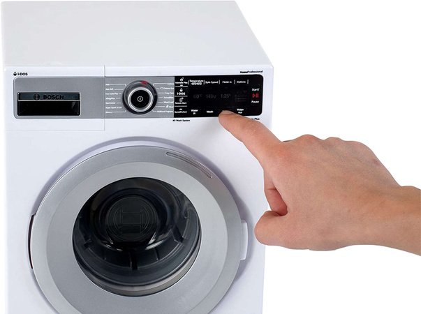 Bosch-Waschmaschine für Kinder mit Wasserdurchlauflicht Sound Klein