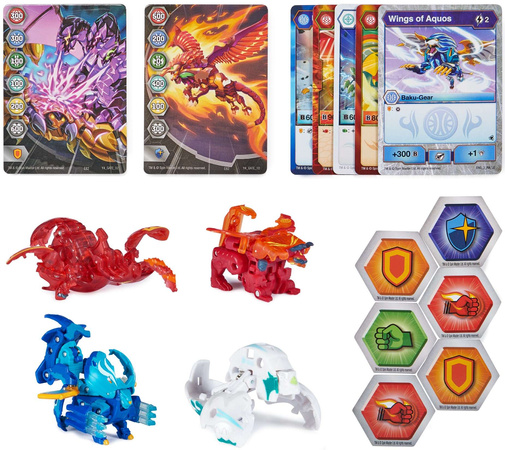 Bakugan Legends Battle Collection Pack Cycloid + 5 Figuren und Karten