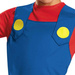 Super Mario rotes Kostüm, Karnevalskostüm Verkleidung Mario 127-136 cm 7-8 Jahre alt