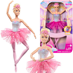 Barbie interaktive Ballerina-Puppe blinkende Lichter