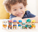 Paw Patrol Rubble und seine Crew Großer Satz von 7 Figuren Cartoon-Figuren
