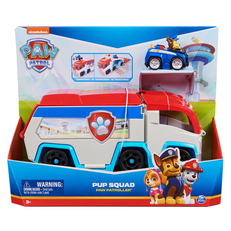 Paw Patrol Rescue Wheels Patroller + Chase in einem Auto