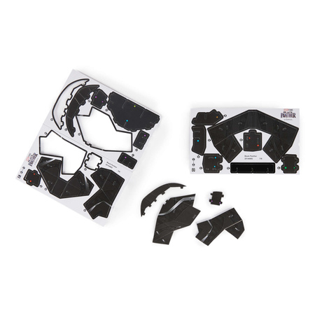 Puzzle 4D Build Black Panther Modell 3D Figur zum Zusammenbauen