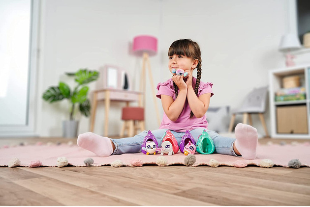 Pearly Pods Sammlermaskottchen Überraschung in Muschel Schlüsselanhänger 3+