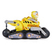 Paw Patrol The Movie 2 Set Figur Rubble Hund Fahrzeug gelb Cars Rollo Licht Sound