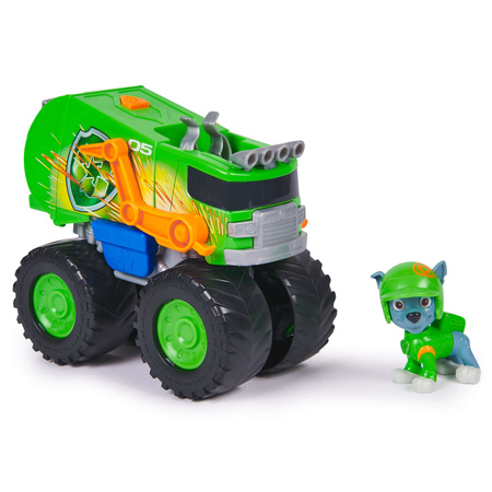 Paw Patrol Rescue Wheels Müllwagen + Rocky-Figur