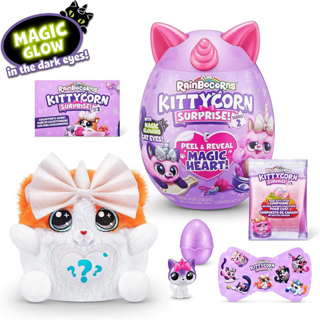 Rainbocorns Kittycorn Surprise Plüsch-Katzenmaskottchen