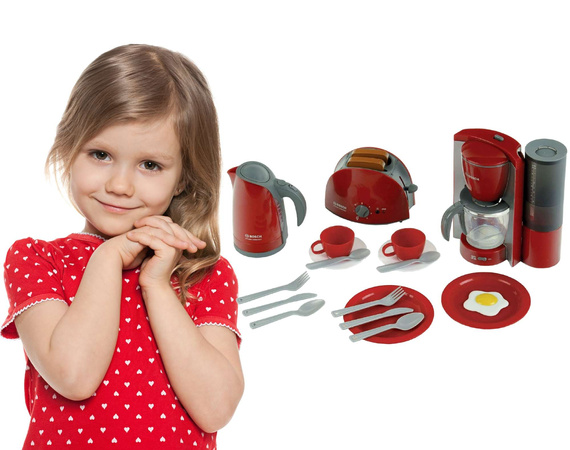 Bosch Toaster-Wasserkocher großes Kinder-Frühstücksset Klein 9564