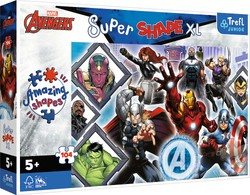 Puzzle 104 Teile Super Shapes XL Favourite Avengers