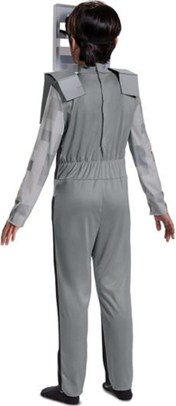 Minecraft Halloween Kostüm, Faschingskostüm Skelett Weiß Skelett 127-136 cm (7-8 Jahre)