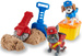 Paw Patrol Rubble&Crew Bausatz Rubble und seine Crew Dog Charger und Wheeler + Kinetic Sand + Zubehör
