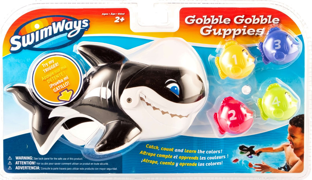 SwimWays Orca und Fisch Wasserspielzeug