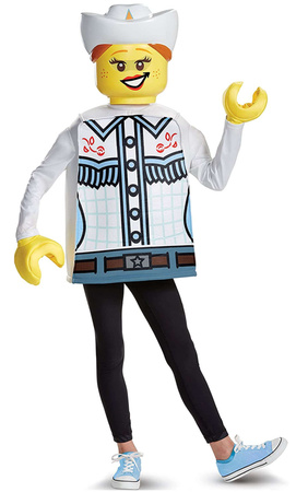 Lego Cowgirl Cowgirl Kostüm 4-6 Jahre alt S
