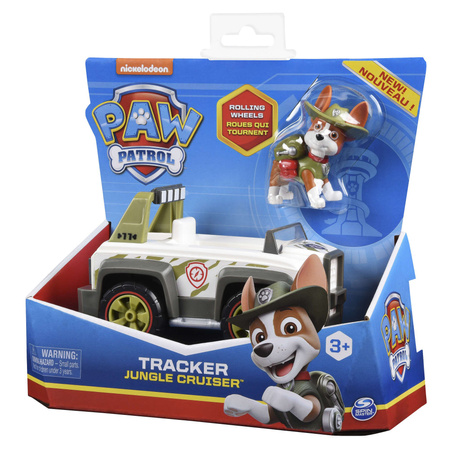 Paw Patrol 2in1 Tracker Dschungel Jungle Jeep Geländewagen Auto + Hundefigur
