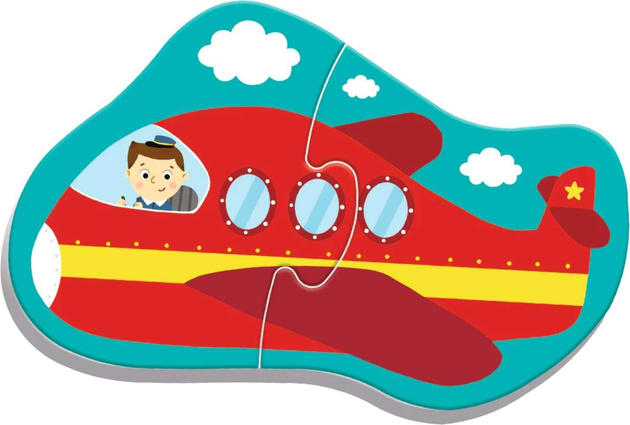 Trefl Baby Classic Dickes Puzzle Fahrzeuge Transport