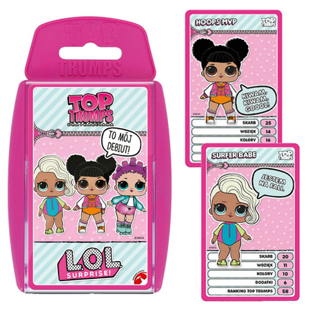 Winning Moves Kartenspiel Top Trumps L.O.L. Überraschung! LOL(L.O.L.) Überraschen Sie