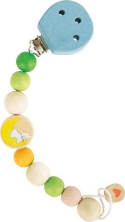 Holzschnullerkette Sheep Lot Sicherheitsanhänger