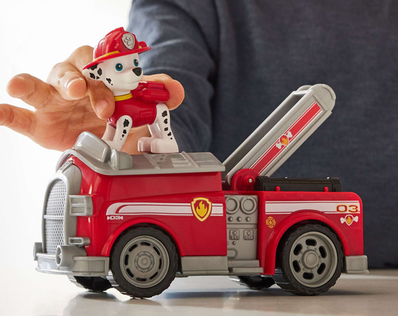 Paw Patrol 2in1 Marshall Feuerwehrauto mit Öko-Figur