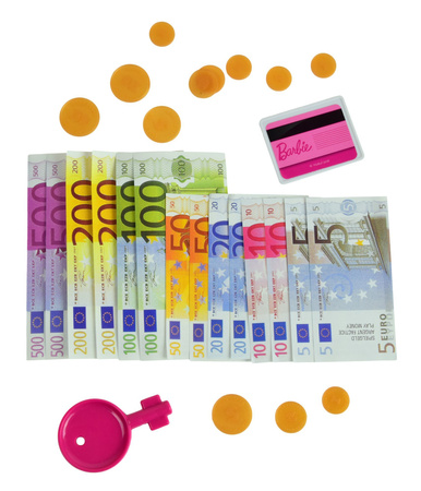 Klein 9339 Ladenkasse mit Scanner Barbie