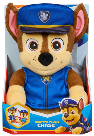 Paw Patrol Bedtime Plüsch Maskottchen Chase weiches Kuscheltier 25 cm